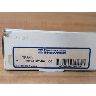 Gould Shawmut Ferraz Mersen TRS5R Fuse Cross Ref 4YZK3 (Pack of 6)