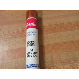 Gould Shawmut Ferraz Mersen TRS5R Fuse Cross Ref 4YZK3 (Pack of 6)