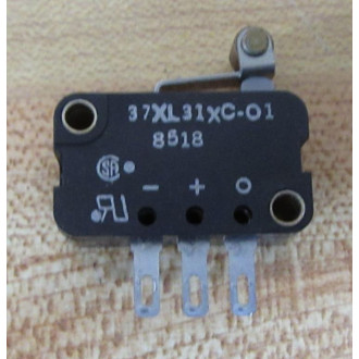 Micro Switch 37XL31XC-01 Snap Switch 37XL31XC01 WRoller Lever - New No Box