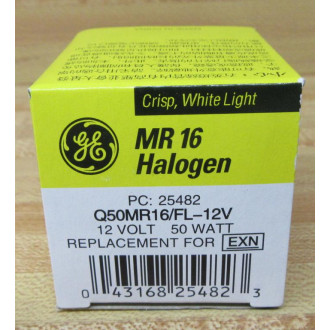 General Electric Q50MR16FL-12V Bulb Q50MR16FL12V (Pack of 2)