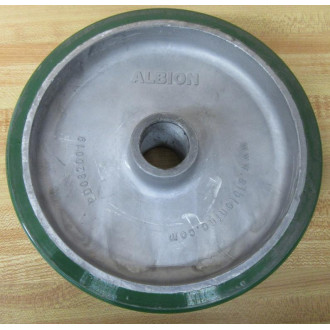 Albion PD0820019 Polyurethane Aluminum Wheel Plain Bore - New No Box