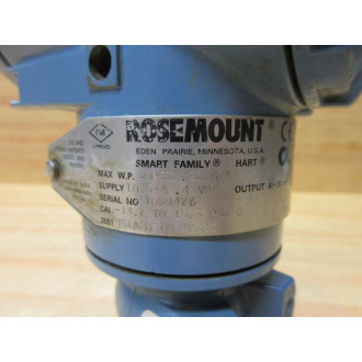 Rosemount 3051-TG1A2B21AB4C6S5 Pressure Transmitter 3051 - Used