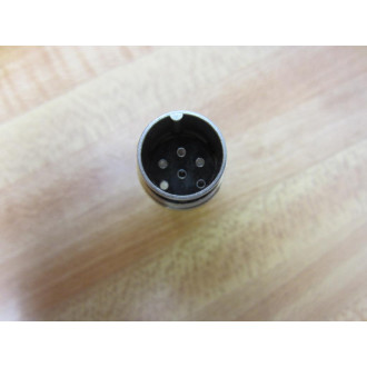 Amphenol C091A-T-3400-001 6P DIN Cable Plug Assy C091AT3400001