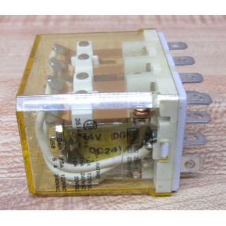 IDEC RH4B-U-DC24V Relay RH4BUDC24V (Pack of 2) - New No Box