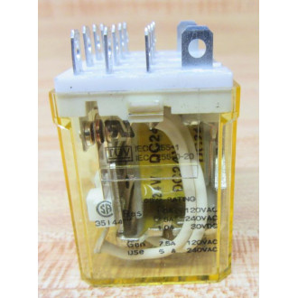 IDEC RH4B-U-DC24V Relay RH4-BU-24V DC (Pack of 2) - New No Box