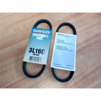 Dayco 3L160 V-Belt 9R405 (Pack of 2)