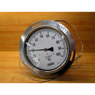 JUMO 8222-20-16 Contact Dial Thermometer 440637 00315384 - Used