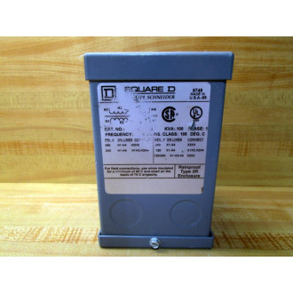 Square D 100SV1A Transformer 130-1385 - Used