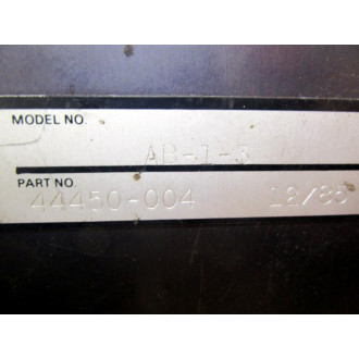 Electro-Craft AB-1-3 Permanent Magnet Servo Motor-Tach 44450-004 - Used