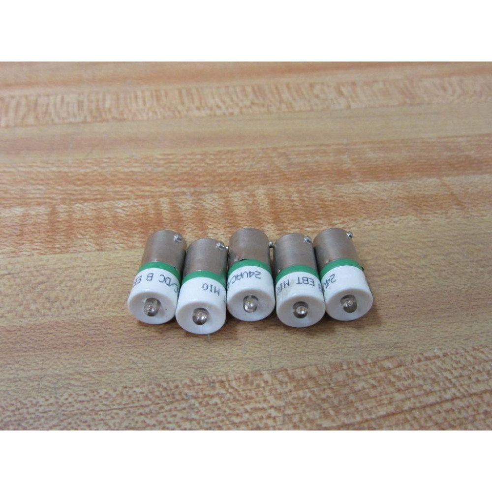 EBT M10 Miniature Light Bulb Lamp (Pack of 5) - New No Box