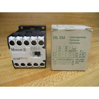 Moeller DILEM4 Miniature 4P Contactor 014776 XTMC9A10T  XTMF9A10