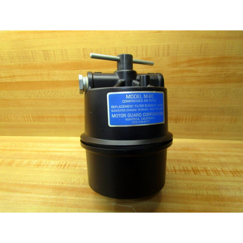 Motor Guard M-60 Compressed Air Filter M60 - Used Motor Guard M-60 Compressed Air Filter M60 - Used