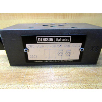 Denison ZRD-ABA-01-S0-D1 Hydraulic Control Valve 098-91014 - New No Box