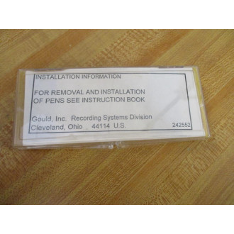 Gould 11-2873-20 Chart Recorder Pen Assembly 11287320