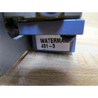 Waterman 491-3 Hydraulic Valve 4913 - Used