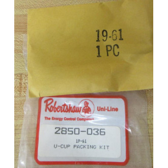 Robertshaw 2850-036 U-Cup Packing Kit 2850036