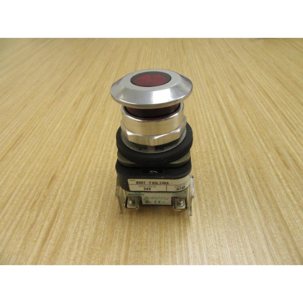 Allen Bradley 800T-FXQL24RA Button w800T-NL24 & 800T-XA - Refurbished