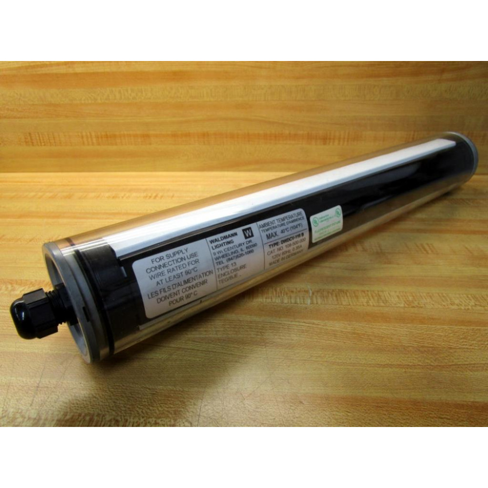 Waldmann 108-500-000 Fluorescent Lighting Fixture DWDCV-118 B - New No Box
