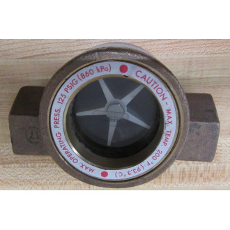 Dwyer SFI-100-34" W.E Anderson Sight Flow Indicator - New No Box