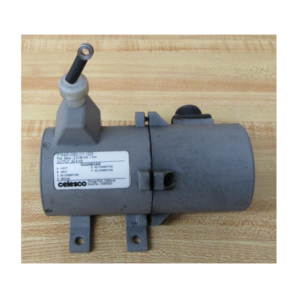 Celesco PT842000501111233 Transducer - Used Celesco PT842000501111233 Transducer - Used