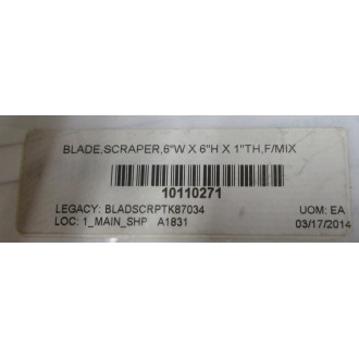 10110271 Scrapper Blade - New No Box