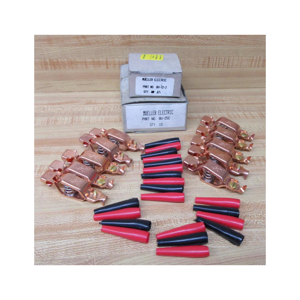 Meuller Electric BU-25C Test Clip BU25C (Pack of 10)