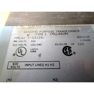 Acme T-53105 Transformer 130-1384 - Used