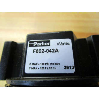 Parker F602-042A Pneumatic Filter F602042A - Used