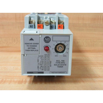 Allen Bradley 700-RTC11110U1 Solid State Timing Relay 700RTC11110U1