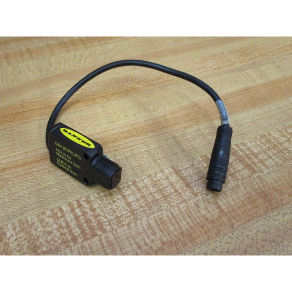 Banner QS12VP6LPQ Mini-Beam2 Photoelectric Sensor 58636 - New No Box Banner QS12VP6LPQ Mini-Beam2 Photoelectric Sensor 58636 - New No Box