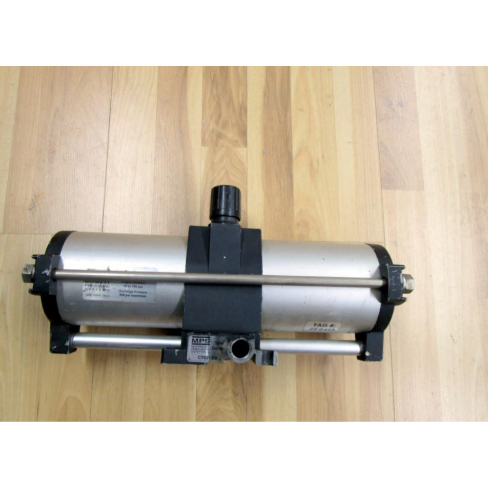 MPS Pressure Systems CY001-206 Bootstrap Compressor CY001206 Cracked Mount - Used MPS Pressure Systems CY001-206 Bootstrap Compressor CY001206 Cracked Mount - Used