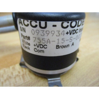 Encoder Products 755A-15-S-0020-Q-PU-1-S-S-N 755A Sz 15 Accu-Coder - New No Box