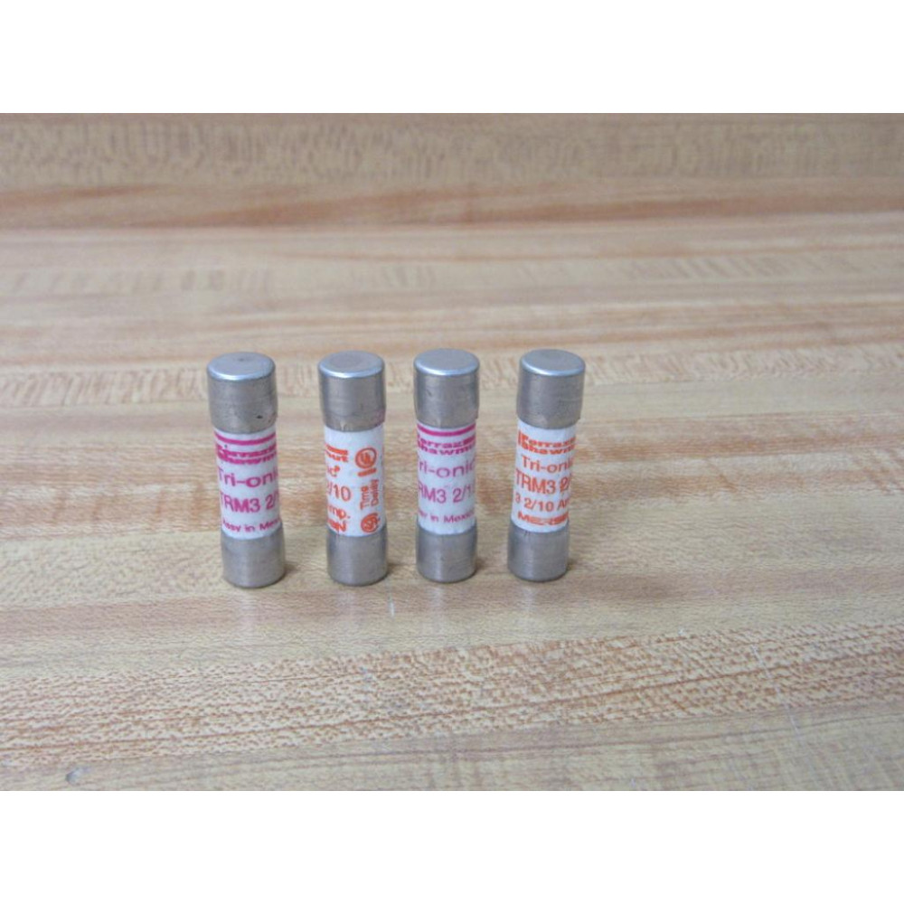 Gould Shawmut Ferraz Trionic TRM3-210 Fuse TRM3210 (Pack of 4) - New No Box