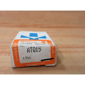 Gould Shawmut Ferraz ATQ15 Mersen Fuse Cross Ref 4ZCP2 (Pack of 9)