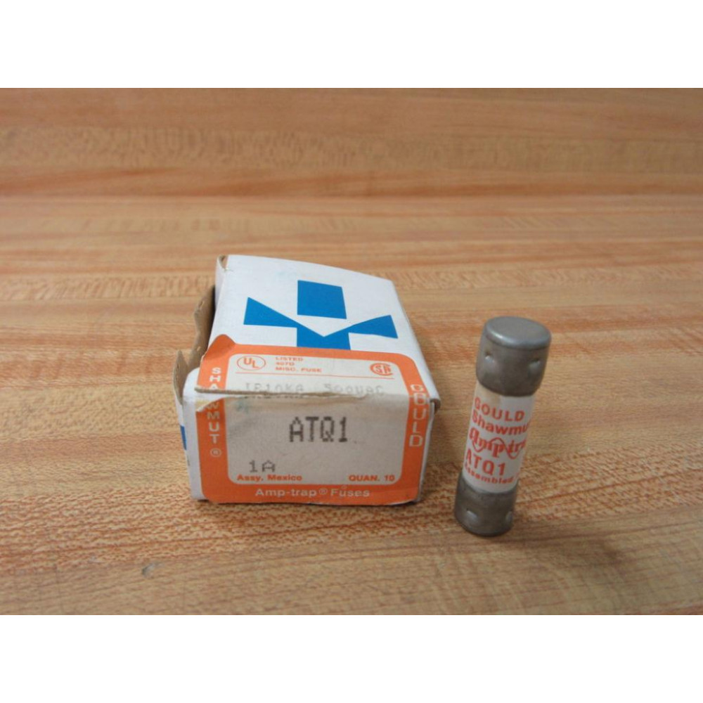 Gould Shawmut Ferraz Trionic ATQ1 Time Delay Fuse (Pack of 8)