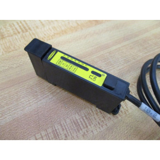 Banner D12EP6FP D12 Expert Fiber Optic Sensor 41965 2 ft+3 in L Cable - New No Box