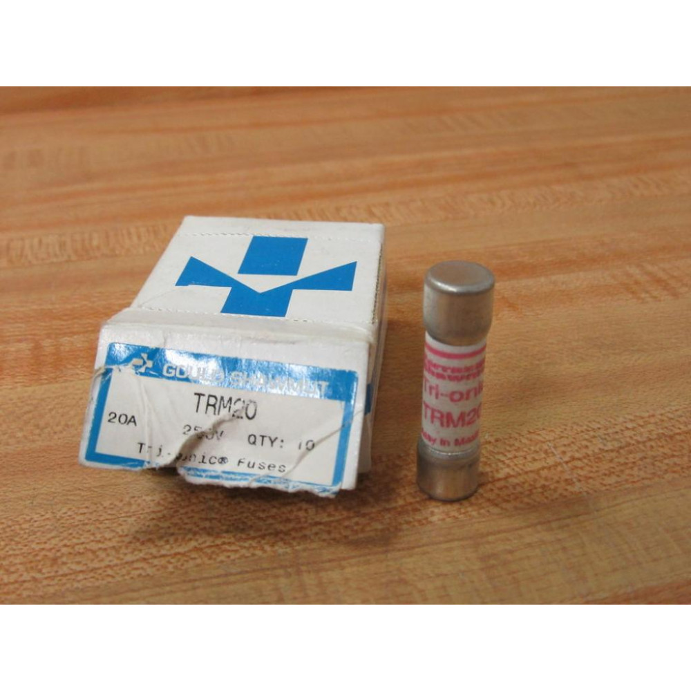 Gould Shawmut Ferraz Mersen TRM20 Fuse Cross Ref 540N57 (Pack of 10)