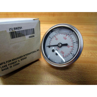 Grainger 5WZ51 Gauge 169828A
