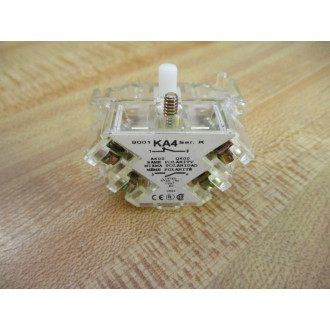 Square D 9001-KA4 Finger Safe Contact Block 9001KA4 88003 Ser.K