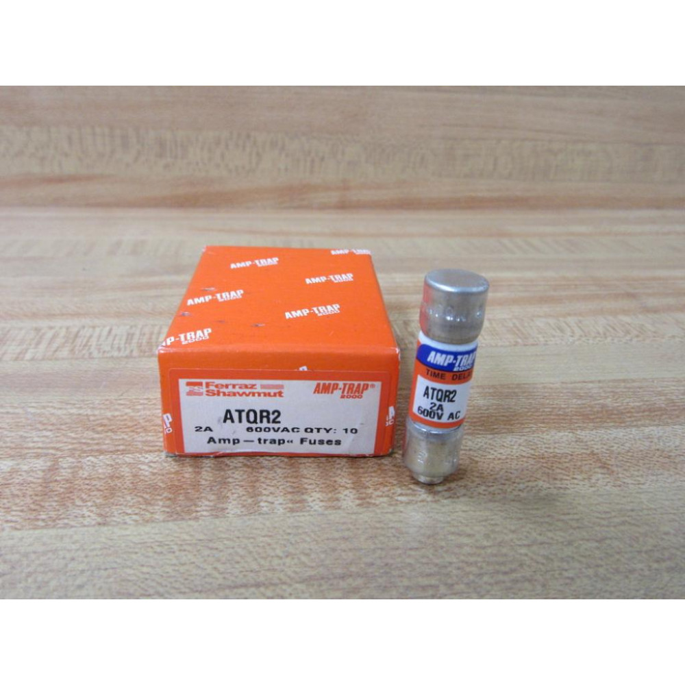 Gould Shawmut Ferraz Trionic ATQR2 Time Delay Fuse (Pack of 10)