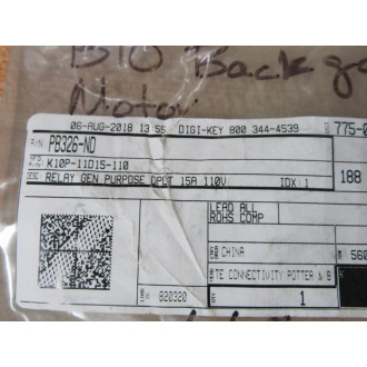 Potter & Brumfield K10P-11D15-110V DC Relay K10P-11D15-110