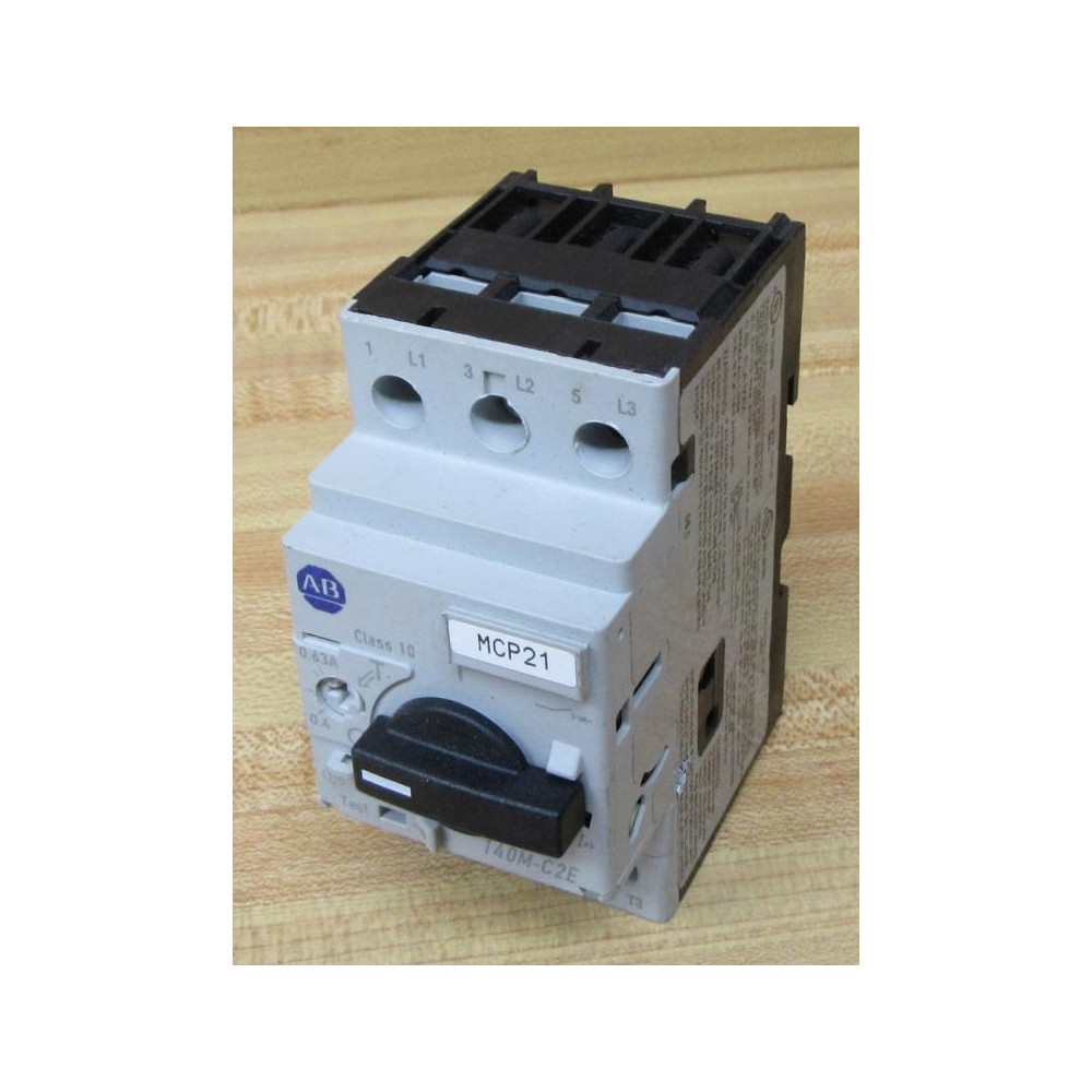Allen Bradley 140M-C2E-A63 Circuit  Breaker Series C - Used