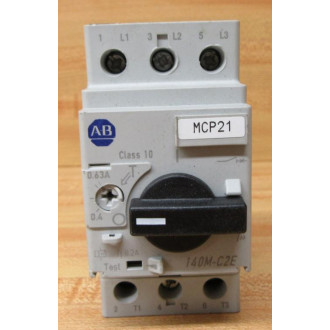 Allen Bradley 140M-C2E-A63 Circuit  Breaker Series C - Used