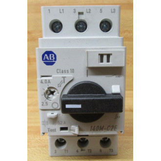 Allen Bradley 140M-C2E-B40 Circuit Breaker 140MC2EB40 Ser C 140M-C-AFA11 - Used