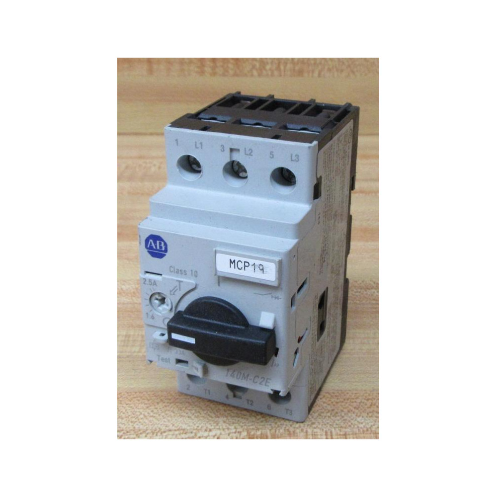 Allen Bradley 140M-C2E-B25 Circuit Breaker 140MC2EB25 - Used