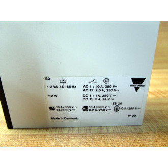 Carlo Gavazzi SM 125 115 Voltage Level Relay SM125115 - New No Box
