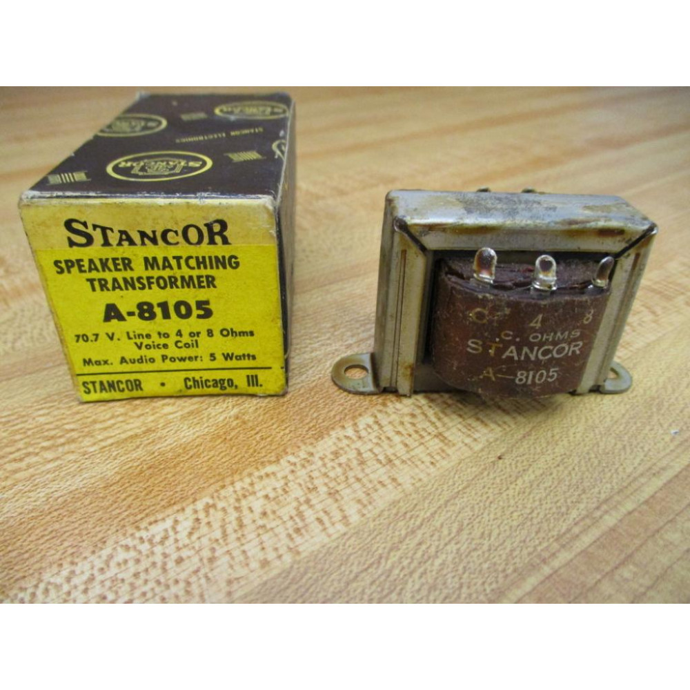 Stancor A-8105 Speaker Matching Transformer A8105 Stancor A-8105 Speaker Matching Transformer A8105