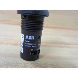 ABB CE3T-10R-02 Red E-Stop Button 1SFA619500R2051