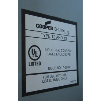 CooperB-Line PBS3B Pushbutton Enclosure - New No Box