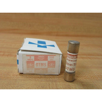 Gould Shawmut Ferraz Trionic OTM5 Time-Delay Fuse 0TM3 (Pack of 10)